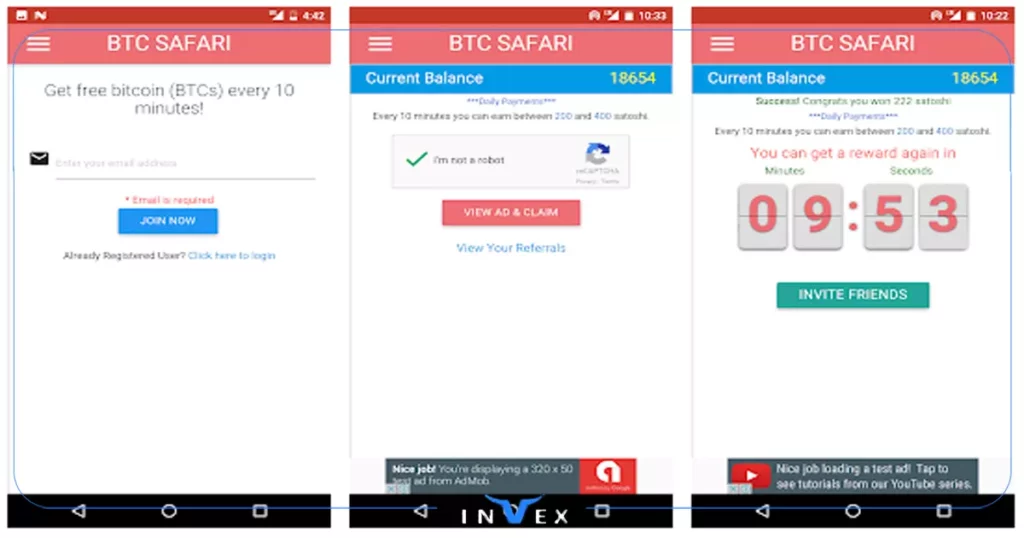 برنامه BTC SAFARI