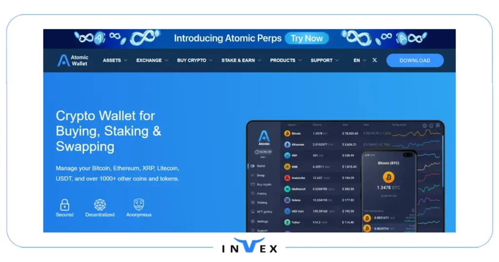 بهترین کیف پول اتمیک ولت