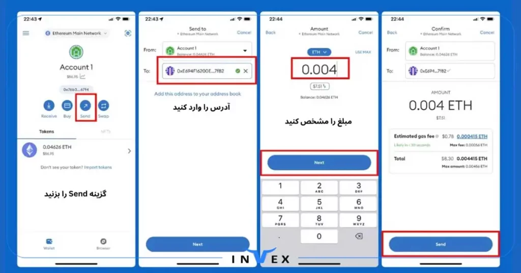 نحوه انتقال تتر به تراست ولت