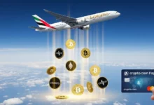 همکاری امارات ایرلاین با کریپتو دات کام