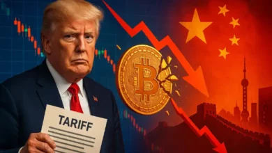 جنگ تجاری آمریکا و چین و سقوط بیت‌ کوین تا ۱۰۲ هزار دلار