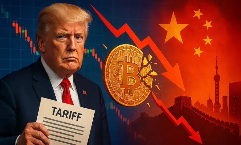 جنگ تجاری آمریکا و چین و سقوط بیت کوین تا ۱۰۲ هزار دلار